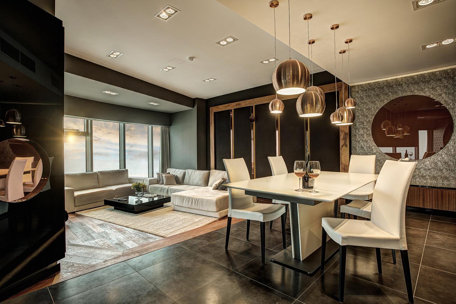 30Th+ Floor Apartments In Sky Tower Wroclaw Ngoại thất bức ảnh