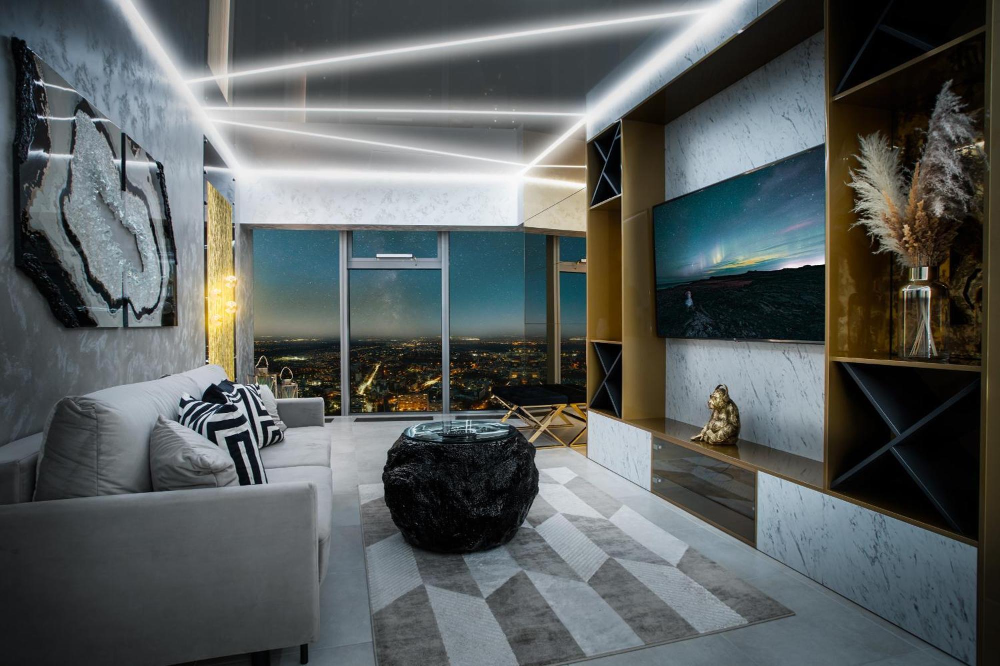 30Th+ Floor Apartments In Sky Tower Wroclaw Ngoại thất bức ảnh