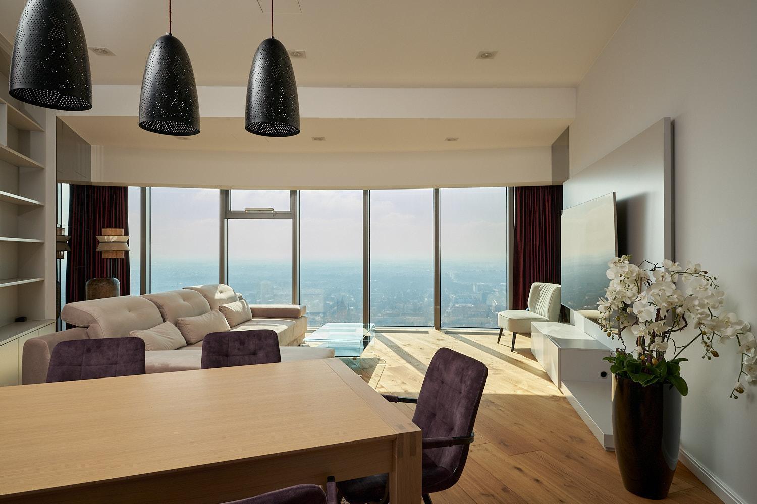 30Th+ Floor Apartments In Sky Tower Wroclaw Ngoại thất bức ảnh